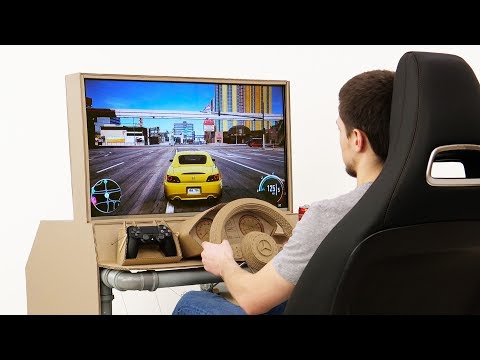How To Build Sim Racing Cockpit Works With Any Game Console 