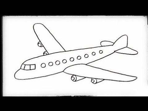 Aeroplane Drawing How To Draw Aeroplane Drawing Sketches 