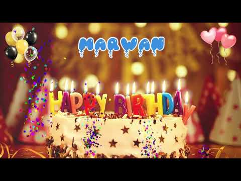 MARWAN Birthday Song Happy Birthday To You 