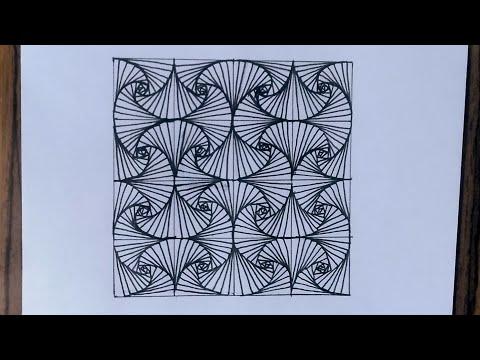 Mandala Pattern Zentangle Pattern Doodle Pattern Doodle Art Part 1 