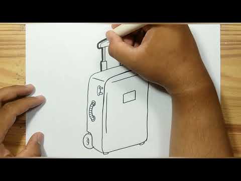 How To Draw TRAVEL CASE 