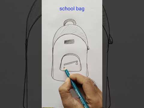 School Bag Drawing Shorts 