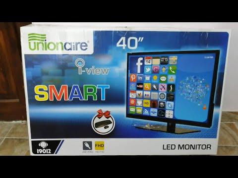 فتح صندوق ومراجعة شاشة يونيون اير 40 بوصة سمارت UNIONAIRE SMART TV LED M LD 40UN SM628 EXD 