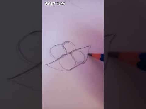 تعلم رسم شفاه جيمين من BTS 