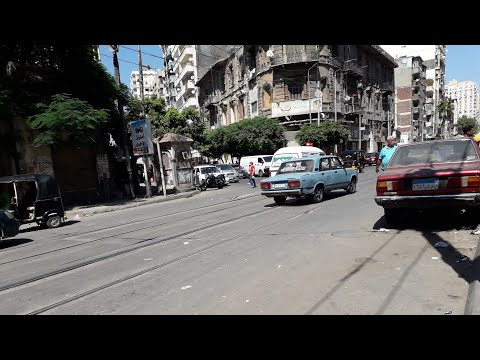 شارع الاسكندرانى محرم بك بالأسكندرية من أجمل وأشهر شوارع محرم بك 