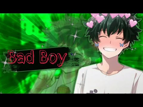 صور ميدوريا من أنمي Boku no Hero على أغنية Bod Boy 