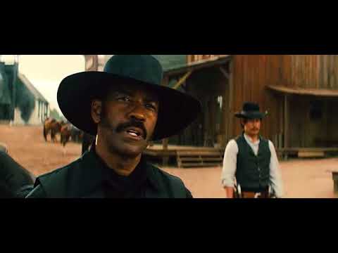 مشهد تصوير رائع في فيلم The Magnificent Seven 2016 