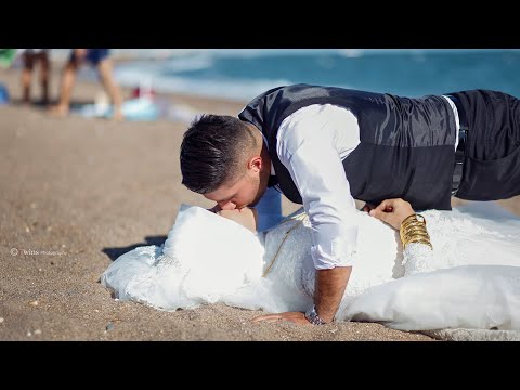 تصوير عرسان في تركيا عروسة غركت بالبحر Turkish Wedding 