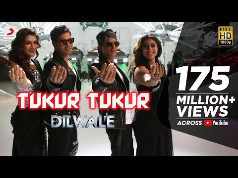 Tukur Tukur Dilwale Shah Rukh Khan Kajol Varun Kriti Official New Song Video 2015 