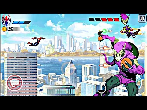 Spider Man Ultimate Power Spider Man Vs Green Goblin Boss Fight Gameplay 