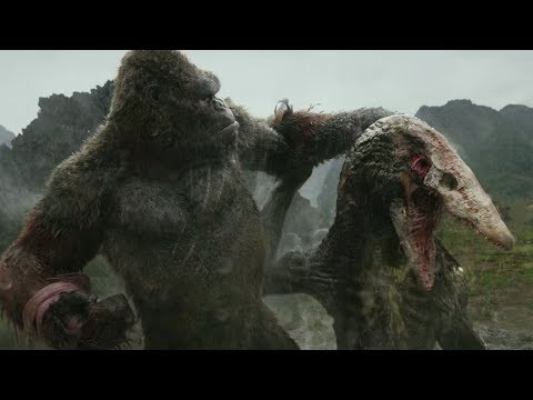 Kong Vs Skull Crawler Kong Skull Island 2017 Warner Bros 