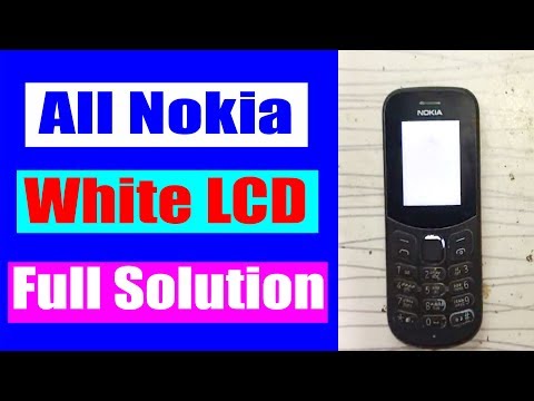 How To Nokia 130 TA 1017 White LCD Full Solution Urdu Hindi 