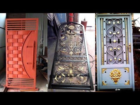 أجمل أنواع أبواب الحديد خارجي The Most Beautiful Types Of External Iron Doors 