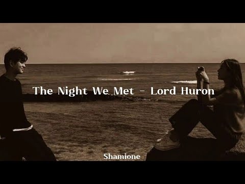 The Night We Met Lord Huron Lyrics 