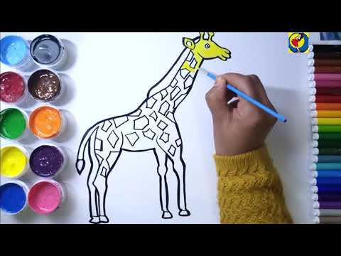رسم زرافة Draw A Giraffe 
