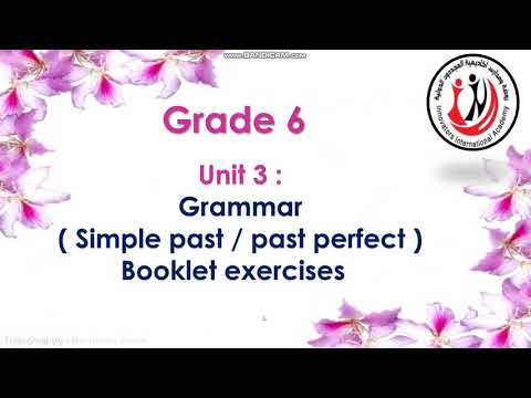 English World 6 Unit 3 Grammar WB Booklet 