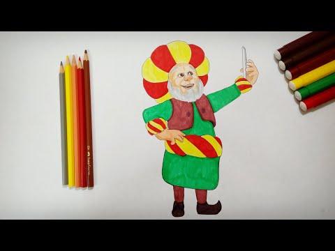 رسم وتلوين شخصيات فواصل رمضان 3 