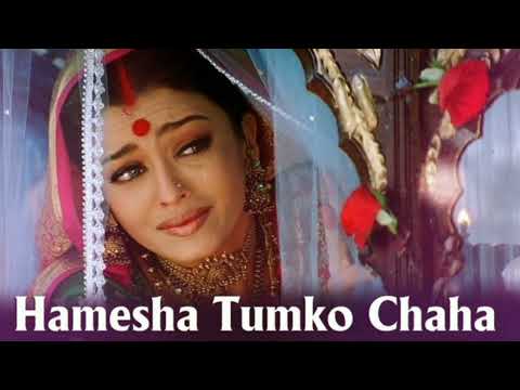 Hamesha Tumko Chaha Video Song Devdas Shah Rukh Khan Aishwarya Rai 