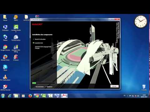 Expliquer La Méthode D Installation AutoCAD 2010 شرح طريقة تنصيب برنامج 
