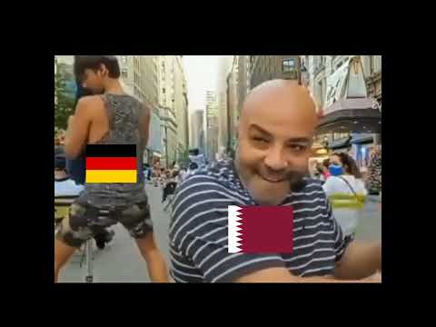 Funny قطر تهين منتخب المانيا 