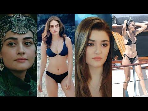 Top 10 Beautiful Turkish Actress In Bikini Esra Bilgic Hande Ercel Hayat Halima Sultan Hot 