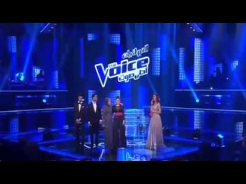 لحظة فوز الأردنية نداء شرارة على برنامج The Voice 