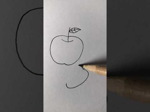 كيفية رسم التفاح بشكل واقعي 