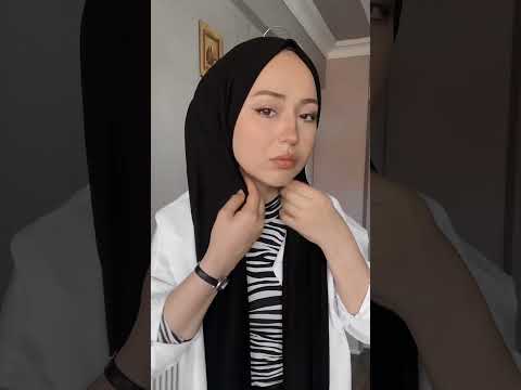 تنسيق أبيض أسود للمحجبات ترند Hijab حجاب Fashion تنسيقات اكسبلور Hijabstyle Hijabi 