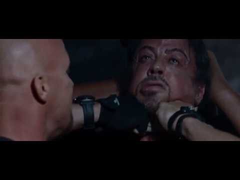 أقوى مشهد لجيت لي وسيلفستر ستالون وجيسون ستاثام من فيلم The Expendables HD 