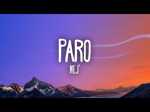 Nej Paro Sped Up Lyrics Allo Allo Tik Tok Song 