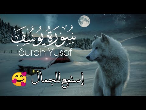 سورة يوسف إبداع لا يوصف وراحة للنفس. تلاوة حلوة تريح قلبك 