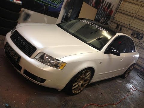 Pearl White Plasti Dip Car 