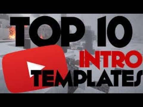 Top 10 Intro For Free Camtasia Studio 8 أفضل عشرة مقدمات مجانية مع طريقة للتحرير 