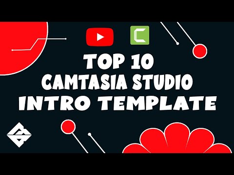 أفضل 10 قوالب مقدمة لبرنامج Camtasia Studio 9 أو 8 تحميل مجاني مقدمة GFX مجانية 