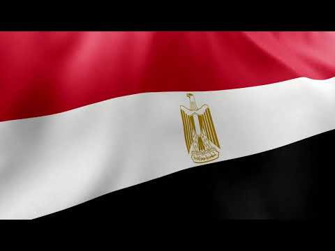 4K علم مصر علم مصر العلم الوطني لمصر علم الدولة المصرية 4K خلفية فيديو مجانية 