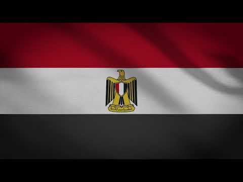 Egypt Flag 4K Video Free Download علم مصر ام الدنيا 