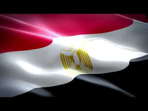 علم جمهورية مصر العربية 4K 