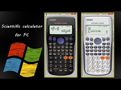 Scientific Calculator For PC تحميل آلة حاسبة علمية للكمبيوتر 