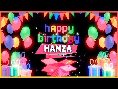 Happy Birthday Hamza عيد ميلاد حمزة 