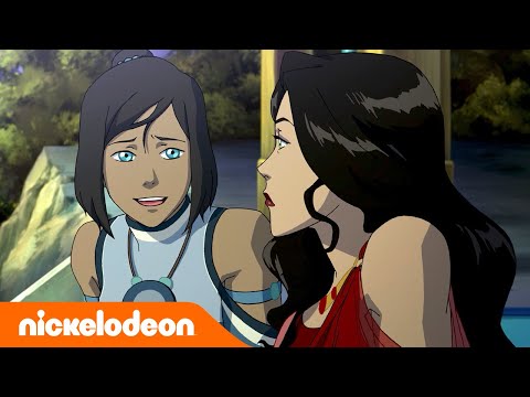 أسطورة كورا أسامي وكورا يزوران العالم الروحي Nickelodeon Arabia 