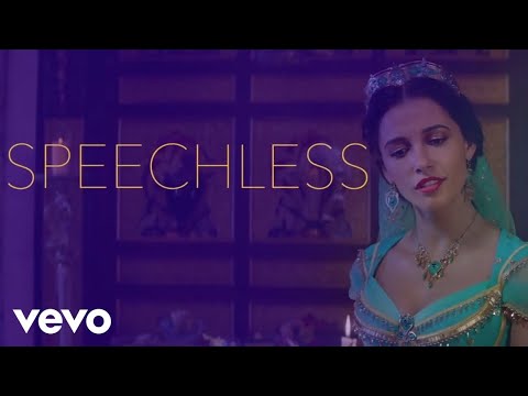 Naomi Scott Speechless From Aladdin Official Lyric Video 