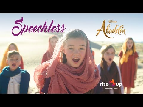 Naomi Scott Speechless From Aladdin Cover By Rise Up Children S Choir 