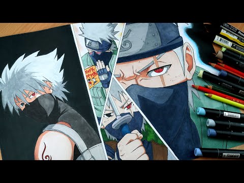 Drawing KAKASHI From NARUTO 