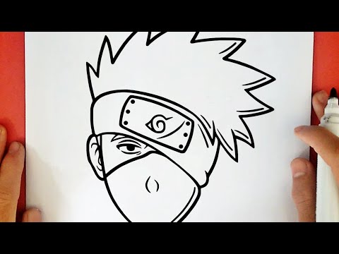 HOW TO DRAW KAKASHI 