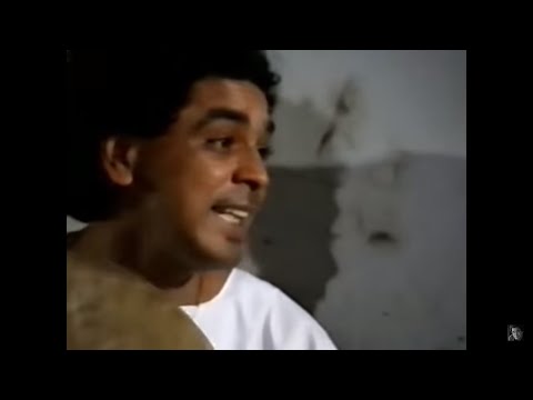 Mohamed Mounir Nubian Song RARE Video محمد منير إحدى أغاني التراث النوبي فيديو نادر 1990 