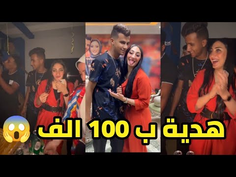 عصام صاصا يفاجئ زوجته جهاد ويحتفل بعيد ميلادها ويقدم لها هدية بقيمة 100 ألف 