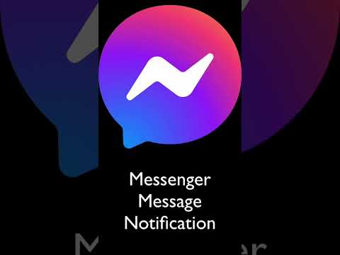 Messenger MESSAGE NOTIFICATION Ringtone Facebook Messenger Sound Effect 