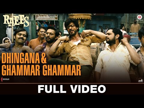 Dhingana Ghammar Ghammar Full Video Raees Shah Rukh Khan JAM8 Mika Singh 