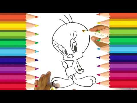 Drawing Painting And Coloring For Kids Toddlers How To Draw DUCK Drawing And Coloring For Kid 