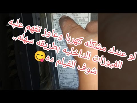 شرح علبة الفيوزات الداخلية 